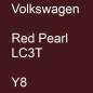 Preview: Volkswagen, Red Pearl LC3T, Y8.